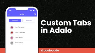 Tabs in Adalo