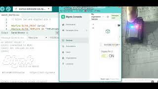 led control iot(blynk)