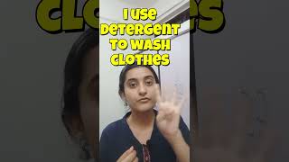 Daily Use Sentences for washing clothes Chores -Hindi to English Translation #learnenglish #vocabs