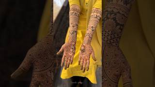 Bridal henna🤍 #bridalhenna #mehndi #bridalmehndi #hennatattoodesign #brides #hennadesign #wedding