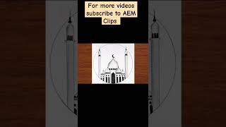 Mosques sketches #youtubeshorts #shorts #islamic #masjid #sketches