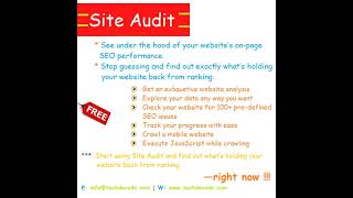 Site Audit - By Tech Decade