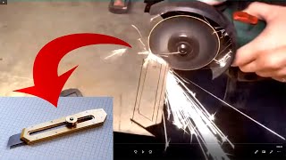 Amazing!!! Very Satisfied Hand Made Cutter From Gold Steel | DIYWorks