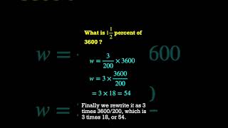 How to Solve Percentage Word Problems Easily! #MathHelp #MathShorts #LearnFast #percentages #satmath