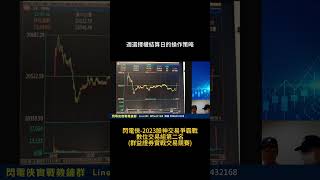 5月7日     週選擇權結算日的操作策略    本頻道僅用於教育目的，無任何證券買賣建議，投資皆涉及風險，投資人不可作為買賣依據 ! 閃電俠實戰教練群@flash168，客服電話0968432168