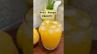 Real Mango Frooti 🥭#real #mango #frooti #food #shorts #drink #viral #cooking #trending #video