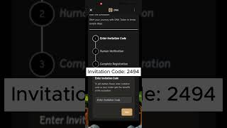 DNA invitation code: 2494. #FreeRewards #DNAWorldChain #TapToEarn