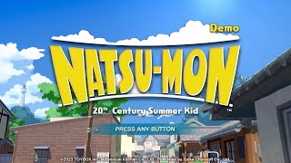 Natsu-Mon: 20th Century Summer Kid - Full Demo Gameplay [Switch]