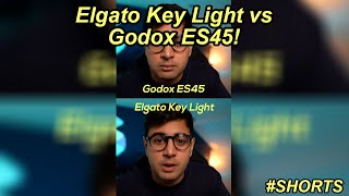 Elgato Key Light vs Godox ES45! Best light for Streamers? #Shorts