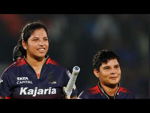 RCB Queen 👑 winner first match 🎉
