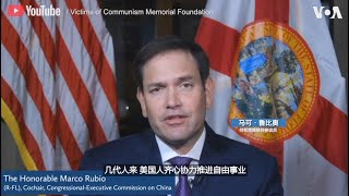 鲁比奥祝贺伊力哈木获“共产主义受难者基金会奖”