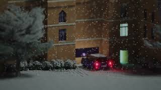 Winter Ambiance❄️ - Calm and Relaxing Music with Voxel Art