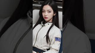 우주의 소녀 Ai 룩북 (Ai LOOKBOOK) 4K Aiart | うちゅう しまい Space Wanderer Girl #aiart #lookbook #universe