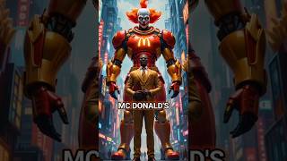 What if MC DONALD'S Created a Robot? 😱😱 #futuristicdesigns #aiart #robotdesign #CorporateRobots