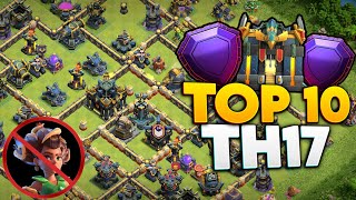 Top 10 BEST TH17 Base 🔥 New Best Townhall 17 Legend Base | Th17 Anti Root Rider Base