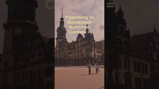 Summer in Europe isn't so bad.  #tefl #summer #europe