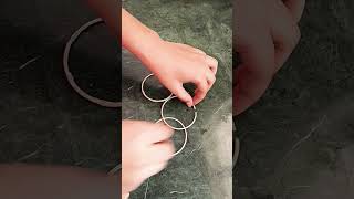 bracelet ❣️ #first diy#viraldiy