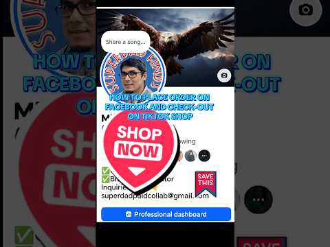 Tutorial on How Place Order on Facebook & Check out  on TikTok Shop #FacebookorderTikTokCheckout