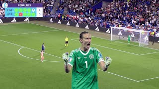 🔵⚪ France vs Germany (5-6) Full Penalty-Shootout | UEFA Women's Euro 2025 Quarter-Final