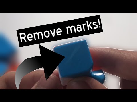 How To Remove White Marks On Cubes!