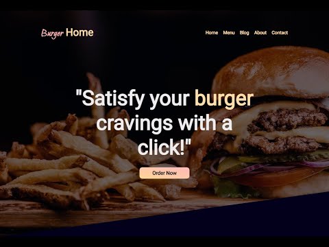 Html and CSS Landing page Full Responsive || #html #css  #webdevelopment #frontend