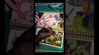 【紙モノ購入品紹介】ならうふふ文具でコラージュ✄切手帳✄トラベラーズノート✄journal with me
