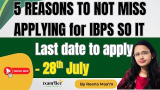 5 Reasons to apply for IBPS SO IT officer