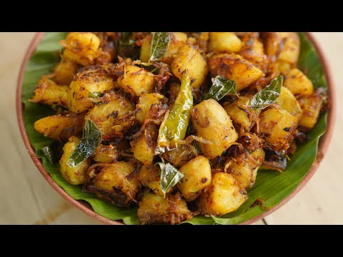 Sweet Potato Mezhukkuvaratti | SweeT Potato Stir Fry | Madhurakizhangu