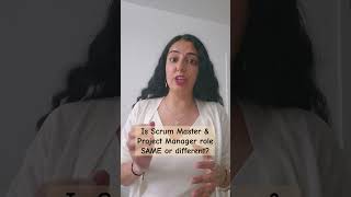 Is Scrum Master and Project manager role SAME or DIFFERENT? #softwaretesting #softwareengineer