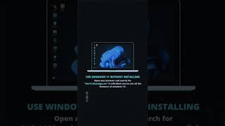 Use Windows 11 without installing | How to use Windows 11 without installing