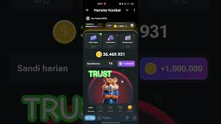hamster kombat daily code TRUST #airdrop #daily #hamsterkombat