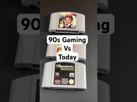 90s and 2000s gaming vs today, which do you prefer? #nostalgia #childhood #90s #retro #90skids