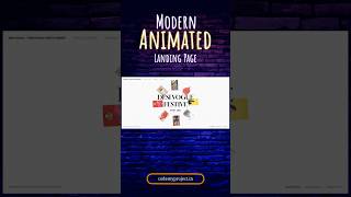 You’ve NEVER Seen Fashion Landing Page Like This! 💫 | HTML CSS JS + GSAP #shorts