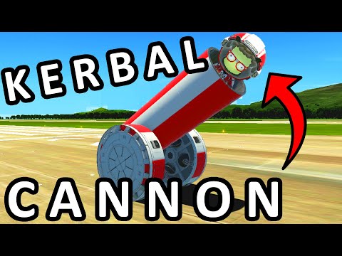 KERBAL CANNON in KSP2 -  Kerbal Space Program 2!