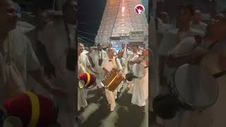 Harinaam Sankirtan in front of Raja Gopuram at Sri Rangam
