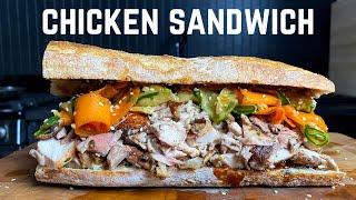 Chicken 🥪 with the sandwich king himself @owen.han