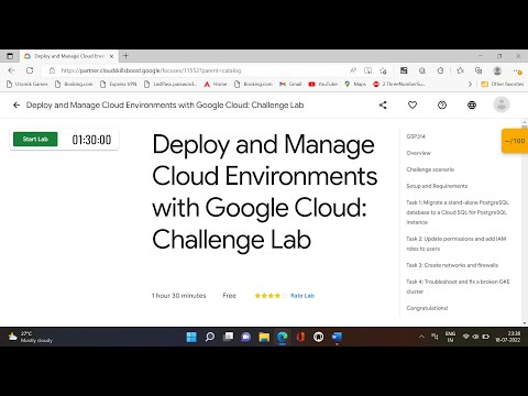 Deploy and Manage Cloud Environments with Google Cloud Challenge Lab | Qwiklabs