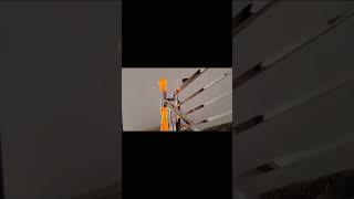 steel fully packed gate and aide design with 4 layer railing with crystal master pillar