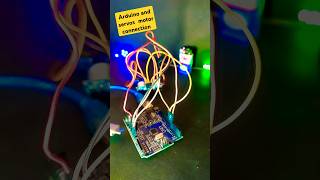 #arduino #servo motor and ir senser connection # arduino project