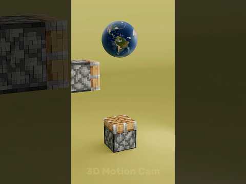 Minecraft vs Real Life – 3D Simulations 1 #clothsimulation #3danimation #3dart #minecraft