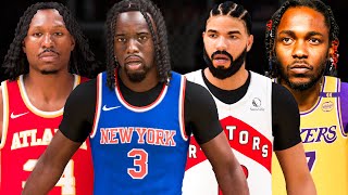 I Put 30 Celebrities in the NBA Draft
