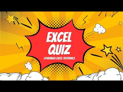 Excel interview questions? Take This Quiz Challenge! Excel Quiz #msexcel #exceltutorials #exceltips