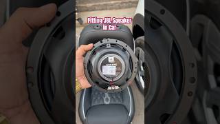 Fitting JBL Speaker in Car 🚘