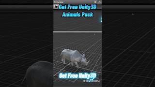 Unity3D Free Assets - Animals Pack. 100+ Unity Assets Giveaway. Rhinoceros. #unity3d #gameengine