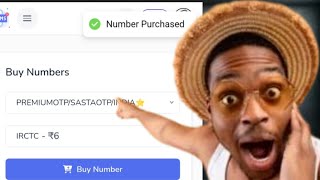 New OTP Website All OTP Available IRCTC Available #newotpwebsite #virtualnumber #otp #earningapp
