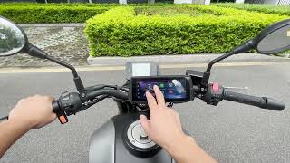 Spedal -NaviCam -CL876 Motorcycle Smart Screen Road Test 8.15