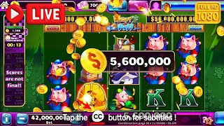 [Live] Jackpot Party Huff Puff Lock It Link Big Win Gameplay #jackpotpartycasinomarkdown