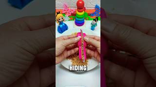 Hid Noodle Inside a Lollipop! 🍜🍭😂 #shortvideo