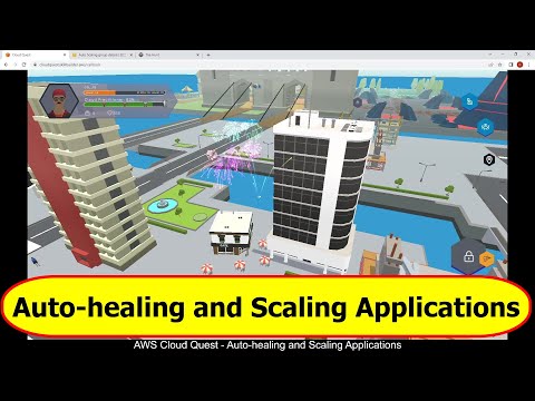 AWS Cloud Quest - Auto healing and Scaling Applications