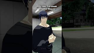 Toji not messing with Megumi’s bs today 😭😂#jujutsukaisen #viralvideo #vrchat